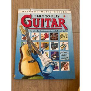 Usborne Music Guides Learn To Play Guitar Book Acoustic & Electric ISBN 97807460